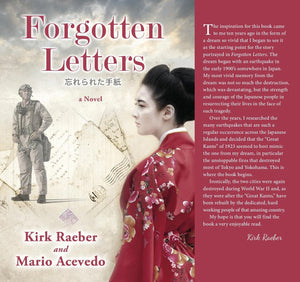 Forgotten Letters front cover with hard cover flap