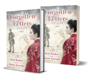 Forgotten Letters front cover hard cover and soft cover 3d