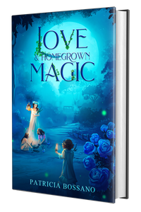 Love & Homegrown Magic cover art, hard cover 3d