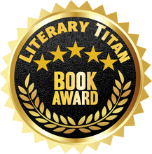 Load image into Gallery viewer, literary titan gold award seal